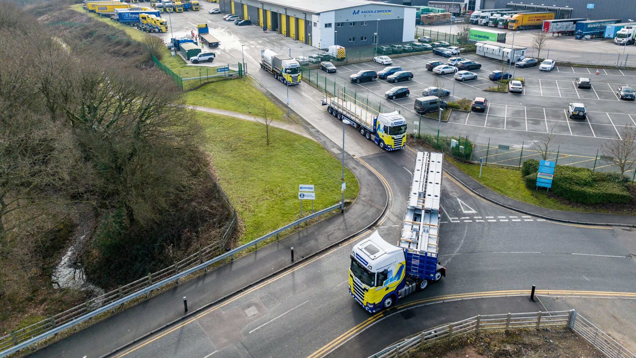 Middlebrook aerial view