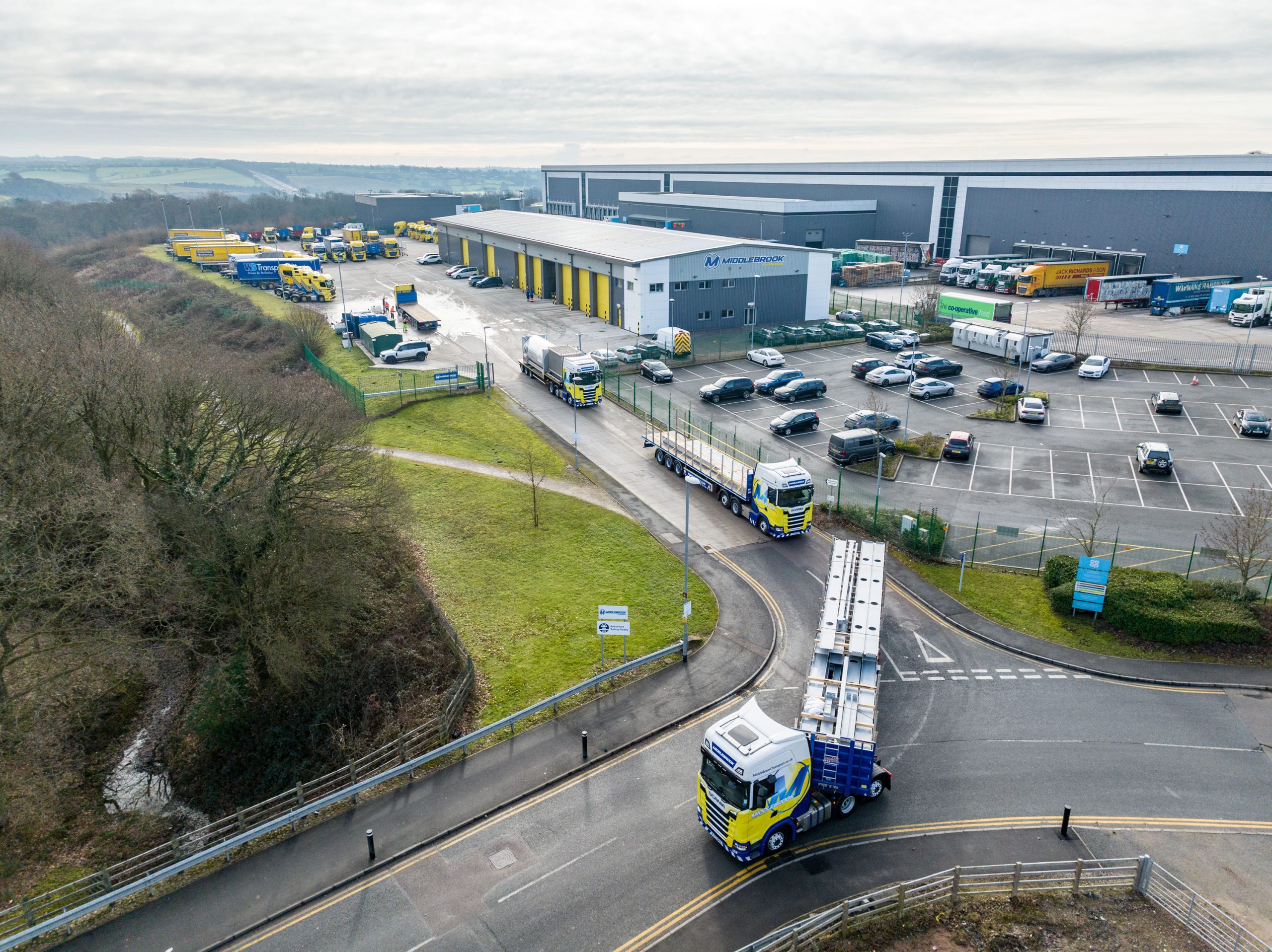 Middlebrook aerial view